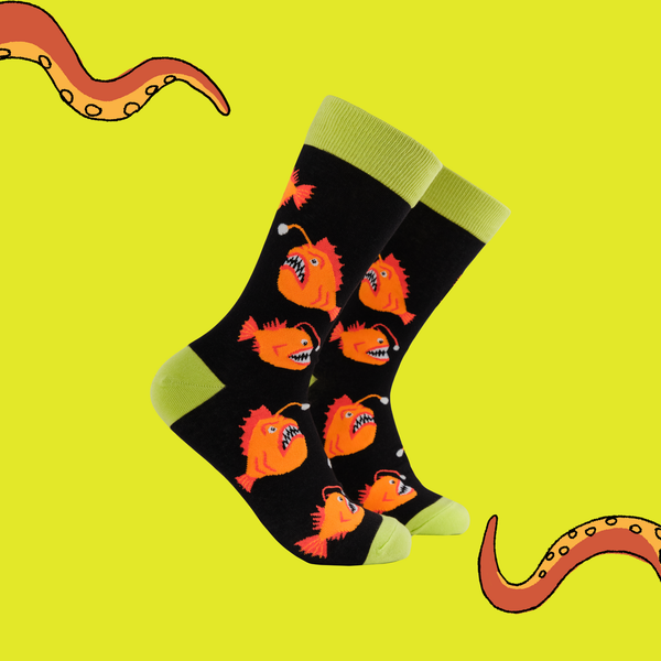 Angler Fish Socks - Ankler Fish