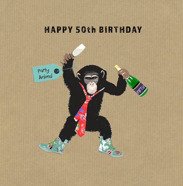 AC50 ... 50th Birthday Card