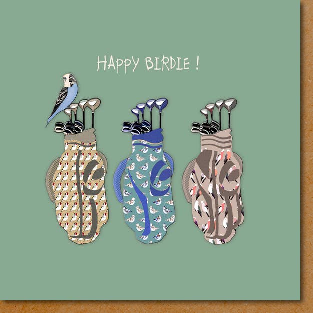 Happy Birdie Birthday Card