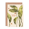 Thank You Palms Greeting Card