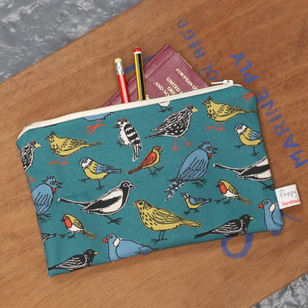 Garden birds big useful purse