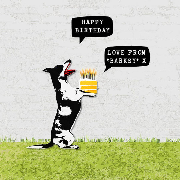 PA033 - Happy Birthday love from Barksy