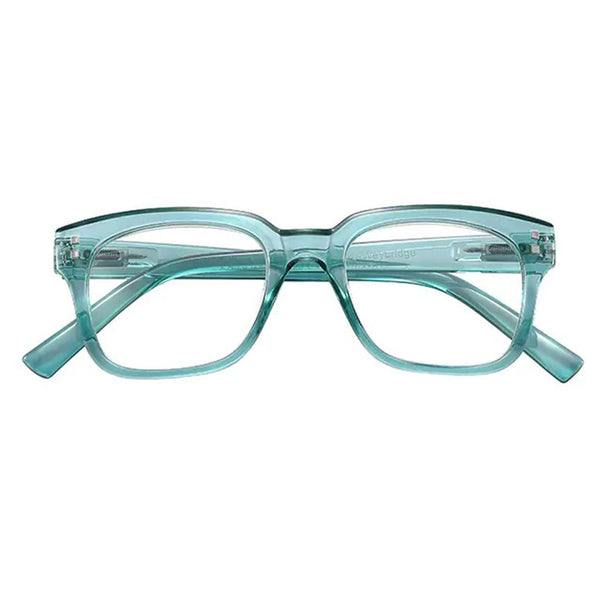 Weybridge Reading Glasses Transparent Blue