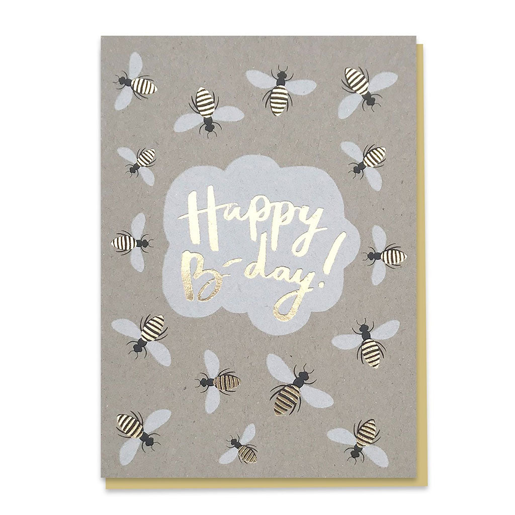 Happy Bee-day Card
