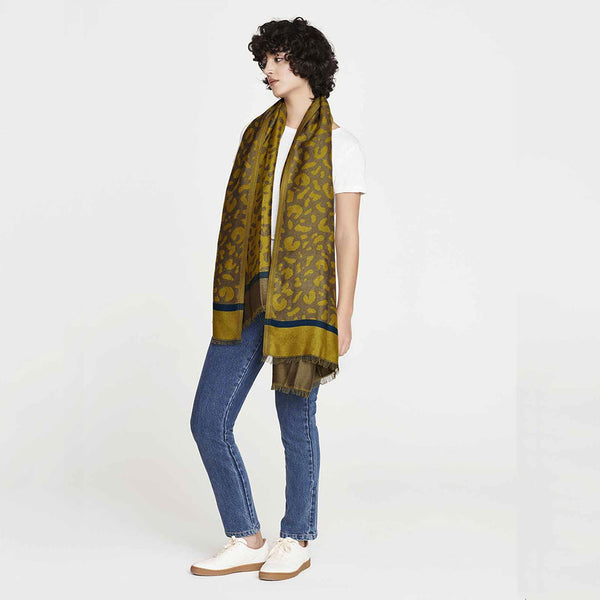 Sara Organic Cotton Reversible Scarf