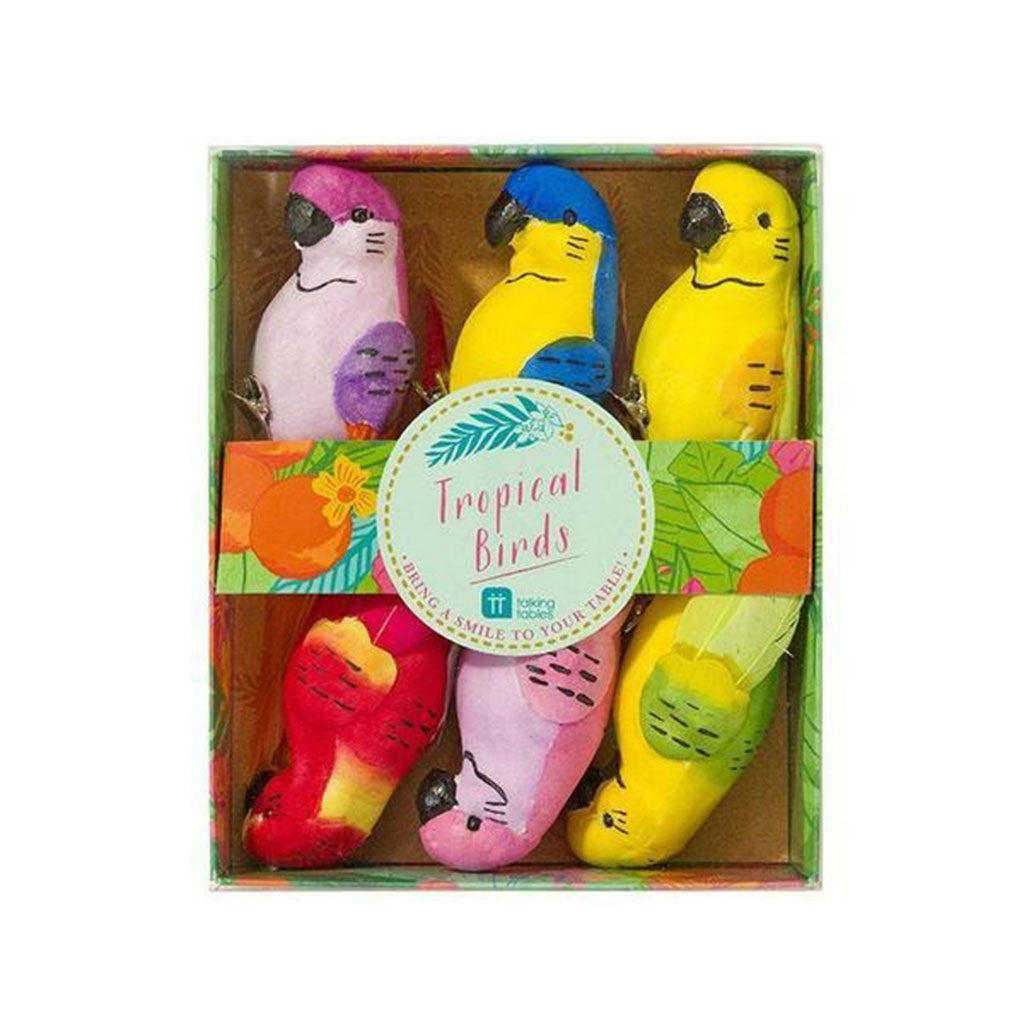 Fiesta Tropical Clip On Birds