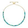 Valentina Turquoise Howlite Gold Bracelet