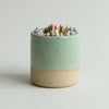 Match Striker Pot avec allumettes dans la série Mint Green Stone par Habulous Ceramics