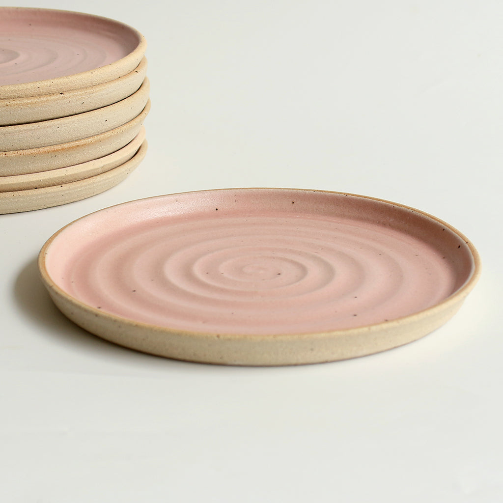 Pale Pink Side Plate Stone - Habulous