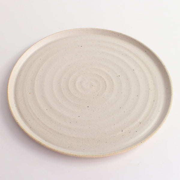 Off-White Dinner Plate Stone - Habulous