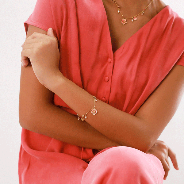 Bracelet multi-pendentifs Dafne