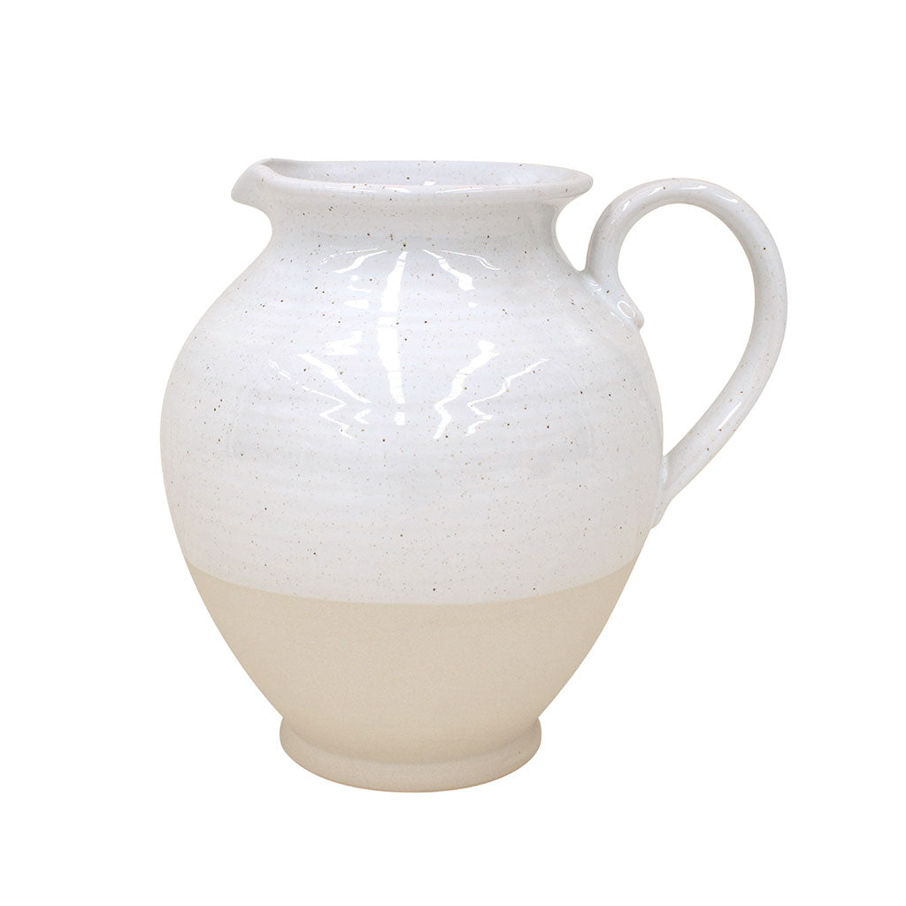 Fattoria White Large Pitcher 5.38l