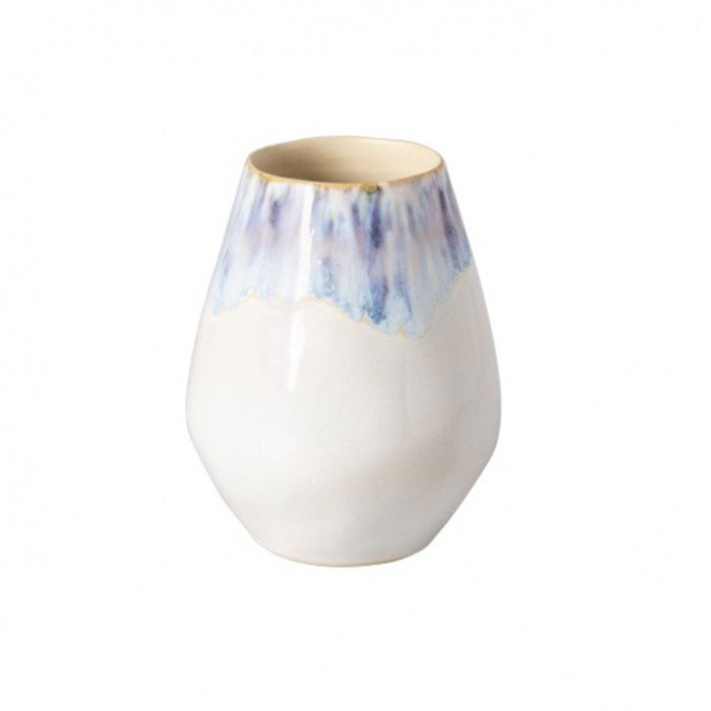Brisa Ria Blue Oval Vase Small 15cm 0.97l