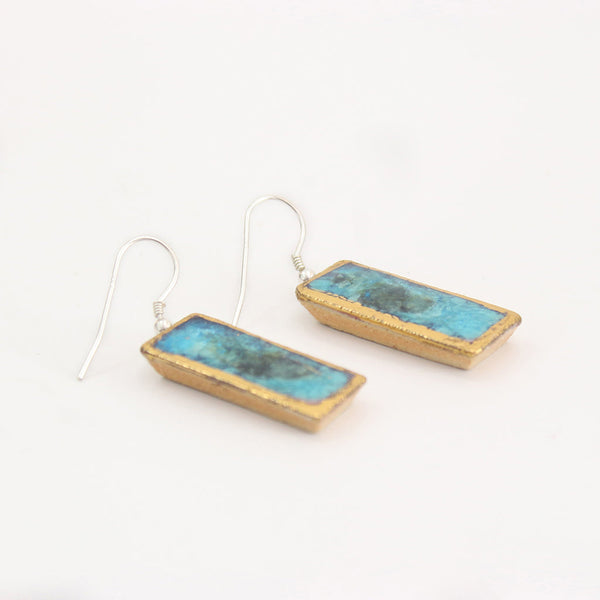 Turquoise Reef Drop Earrings - Habulous