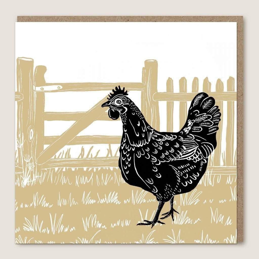 ACU25 Chicken Fence Card - Insideout