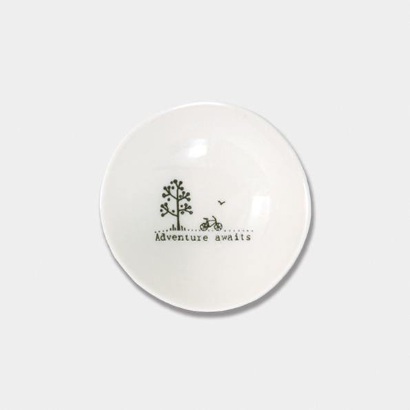 Adventure Awaits Small Wobbly Bowl - Insideout