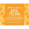 Bath Tea Bag Clementine, Mimosa & Orange Blossom - Insideout