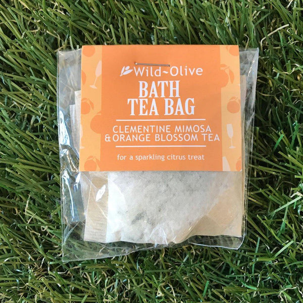 Bath Tea Bag Clementine, Mimosa & Orange Blossom - Insideout