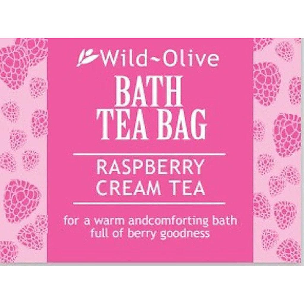 Bath Tea Bag Raspberry Cream Tea - Insideout