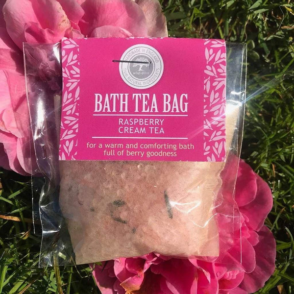 Bath Tea Bag Raspberry Cream Tea - Insideout