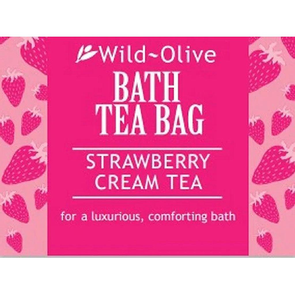 Bath Tea Bag Strawberry Cream Tea - Insideout