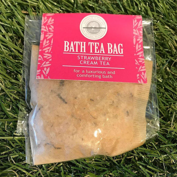 Bath Tea Bag Strawberry Cream Tea - Insideout