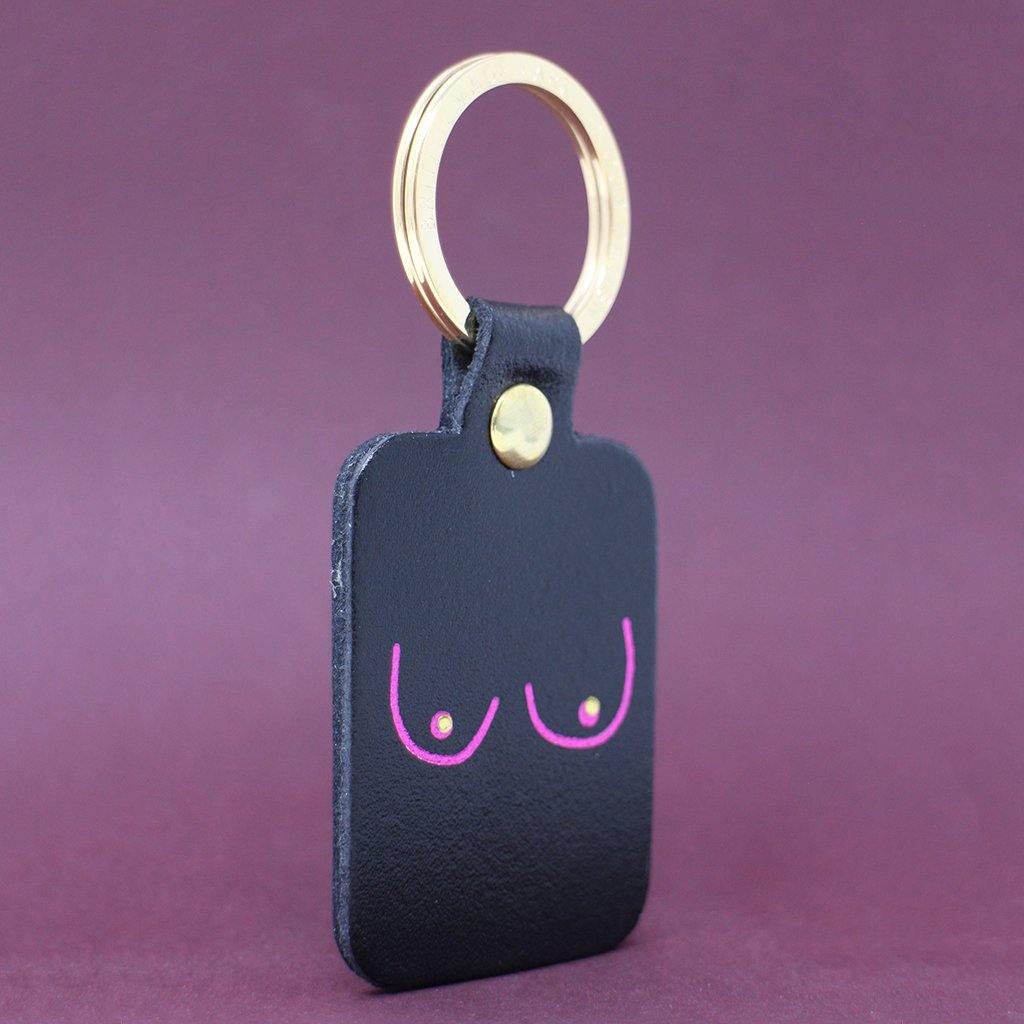 Boob Key Fob Black - Insideout