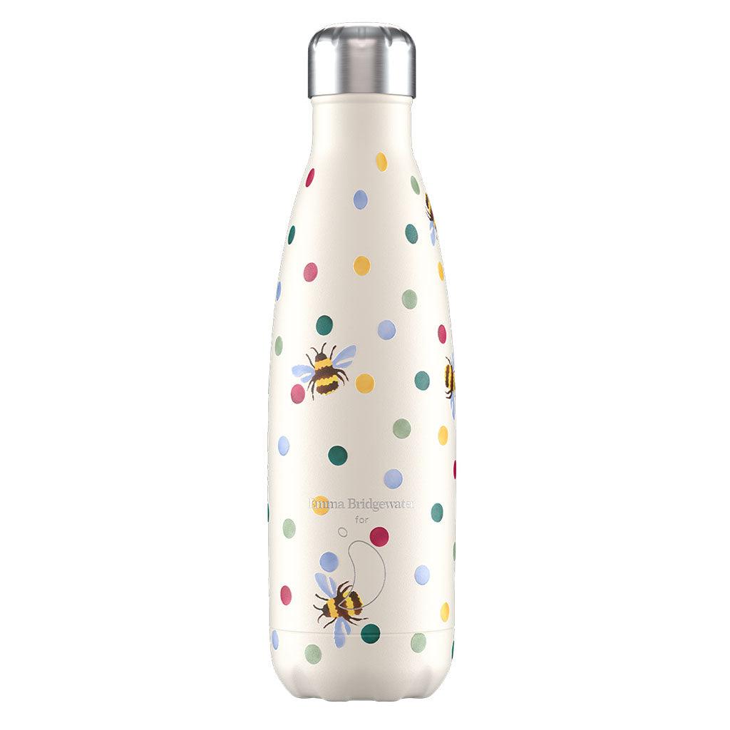 Chilly's Bottle Emma Bridgewater Polka Dot & Bees 500ml - Insideout