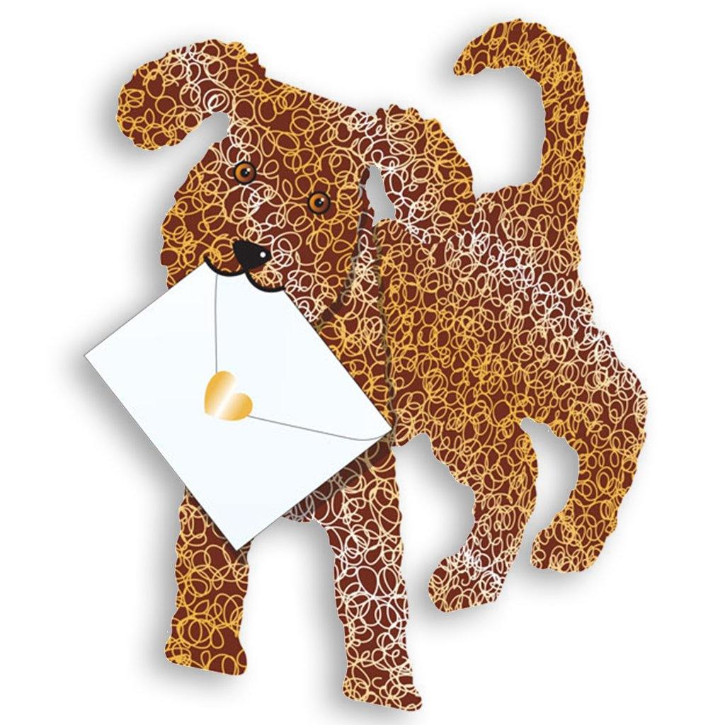 Coco Dog Pop Up Card - Insideout