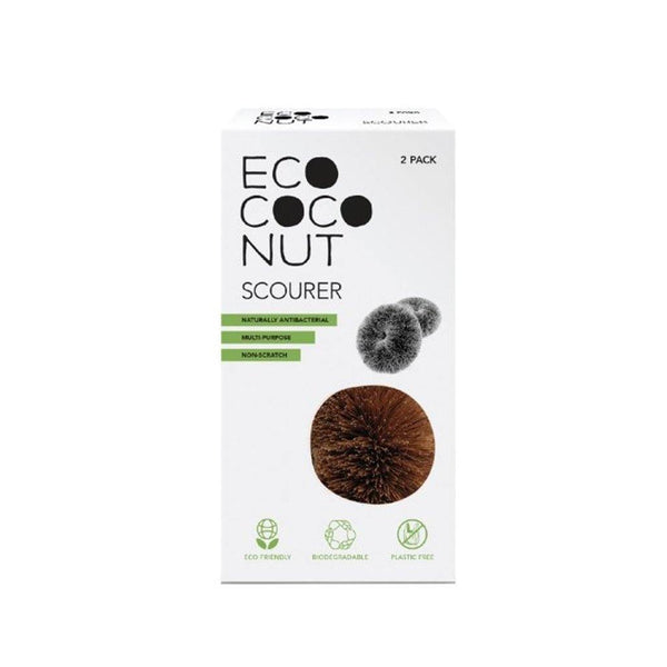 Coconut Twin Pack Scourer - Insideout