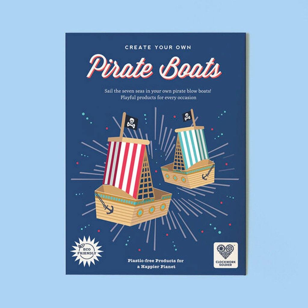 Create Your Own Pirate Blow Boats - Insideout