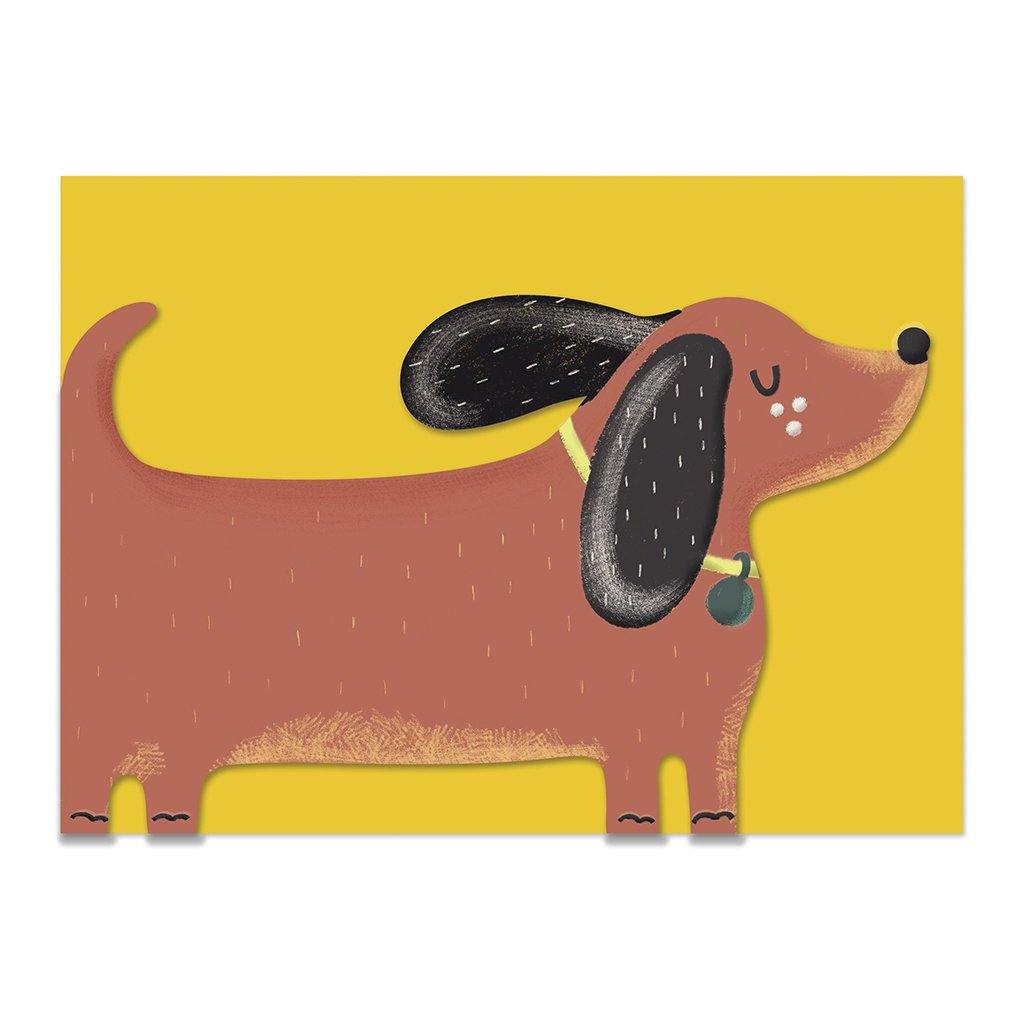 Dachshund Card - Insideout