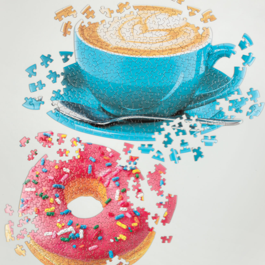 Daily Special Doughnut And Coffee Puzzle Set 625 Pieces - Insideout