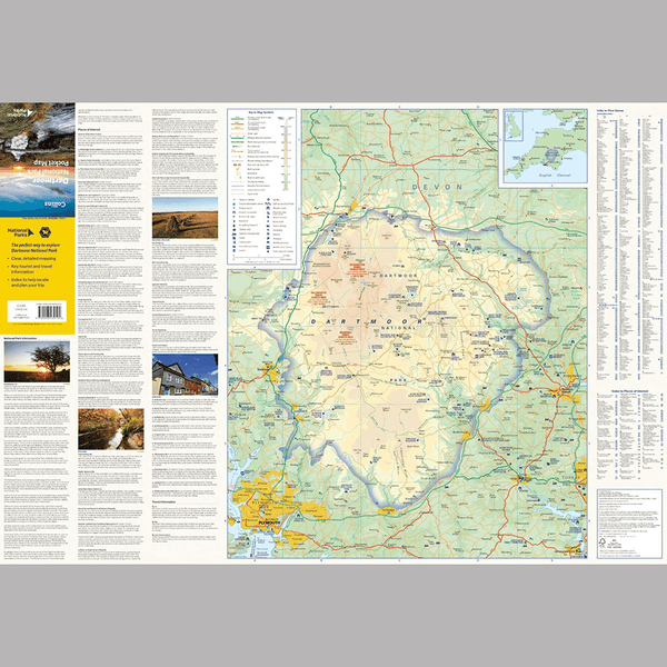 Dartmoor National Park Pocket Map - Insideout