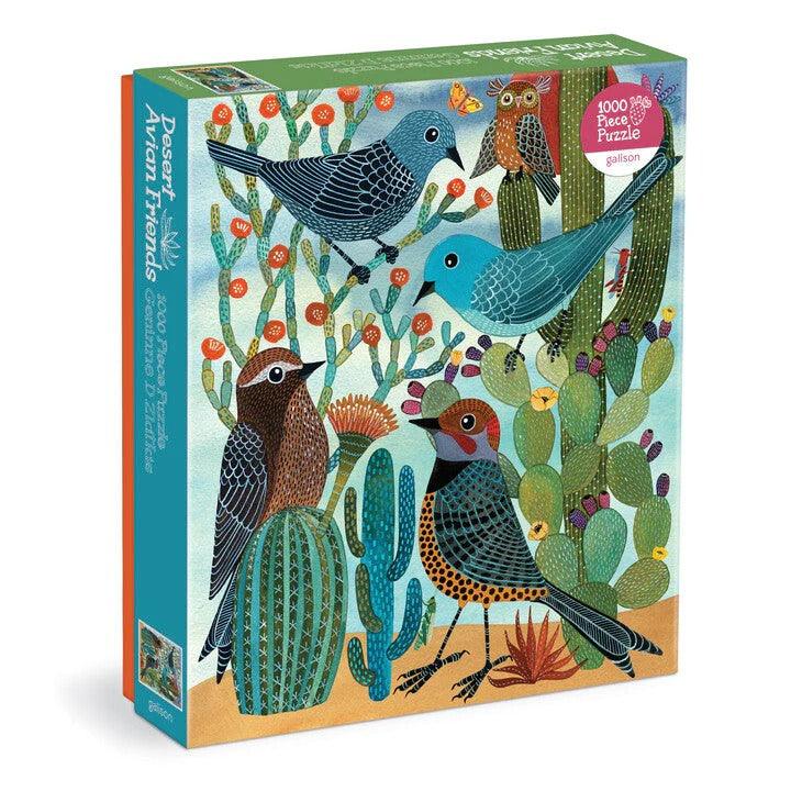 Desert Avian Friends 1000 Piece Jigsaw Puzzle - Insideout