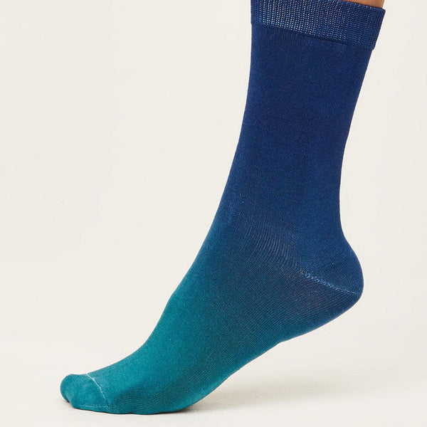 Dip Dye Socks Twilight Blue - Insideout