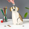 Dog Money Box Brown & White - Insideout