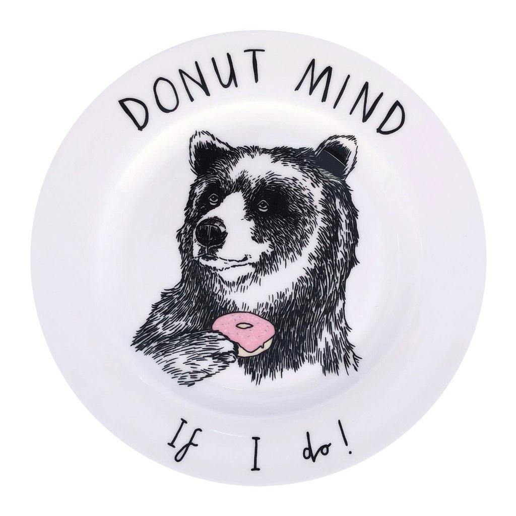 Donut Mind If I Do Side Plate - Insideout