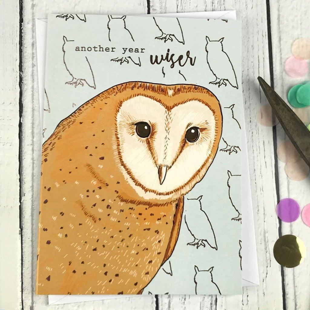 FA30 Another year wiser card - Insideout