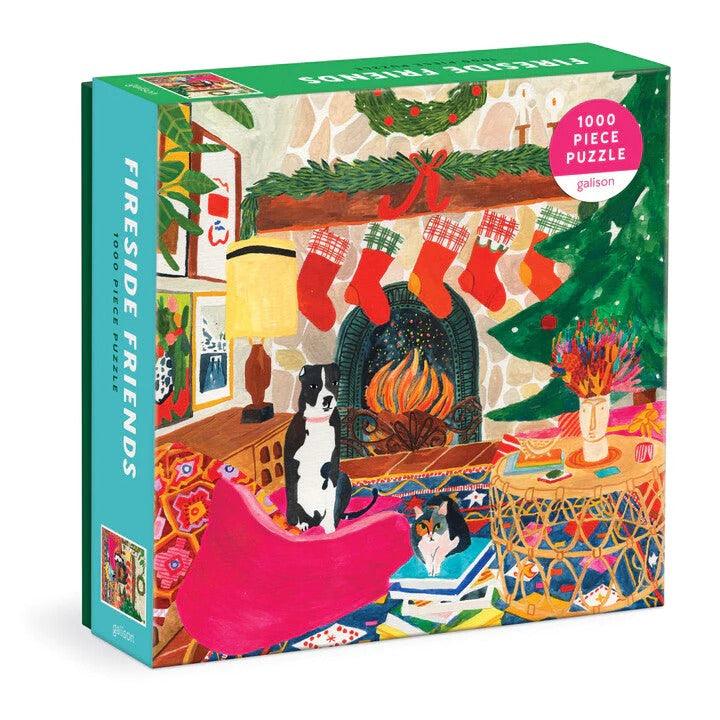 Fireside Friends 1000 Piece Jigsaw Puzzle - Insideout