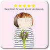 Five Star Friend Coaster - Insideout