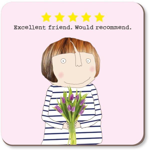 Five Star Friend Coaster - Insideout