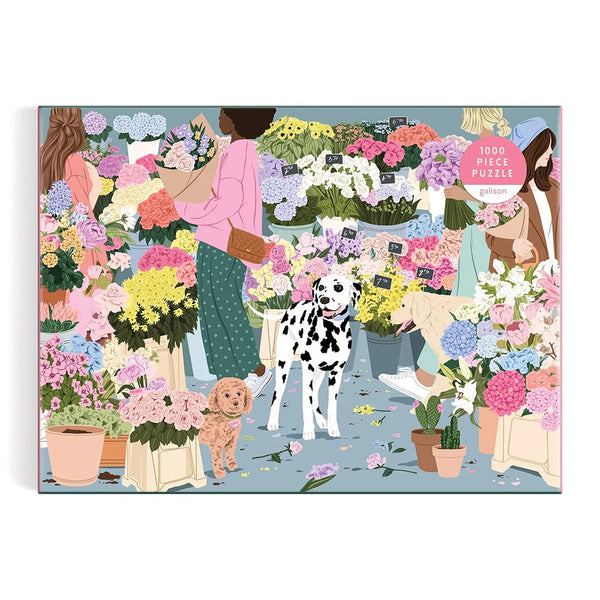 Blumenmarkt 1000-teiliges Puzzle