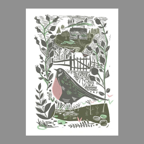 Garden Bird Print - Insideout