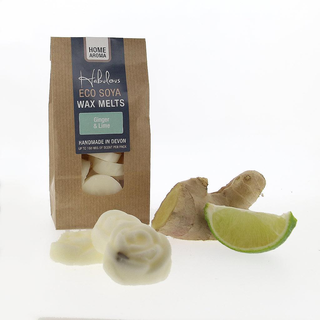 Ginger & Lime Eco Soya Wax Melts Pack - Insideout