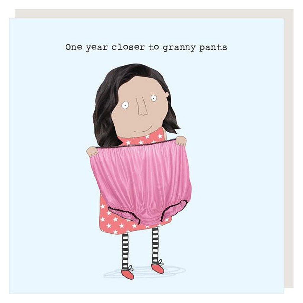 Granny Pants Card - Insideout