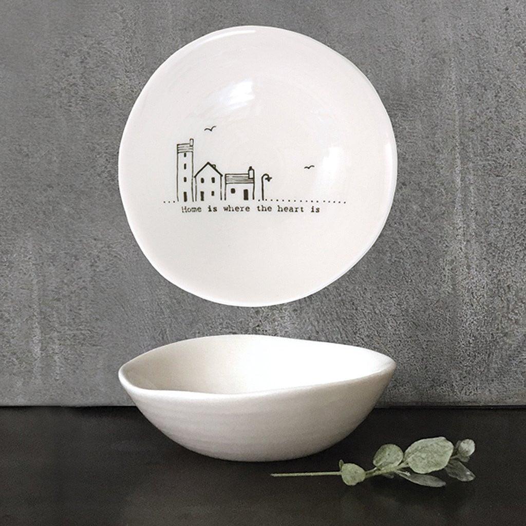 Home Is Where The Heart Is Small Wobbly Bowl - Insideout