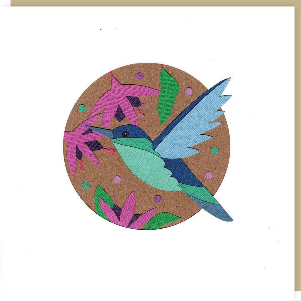 Hummingbird Card - Insideout