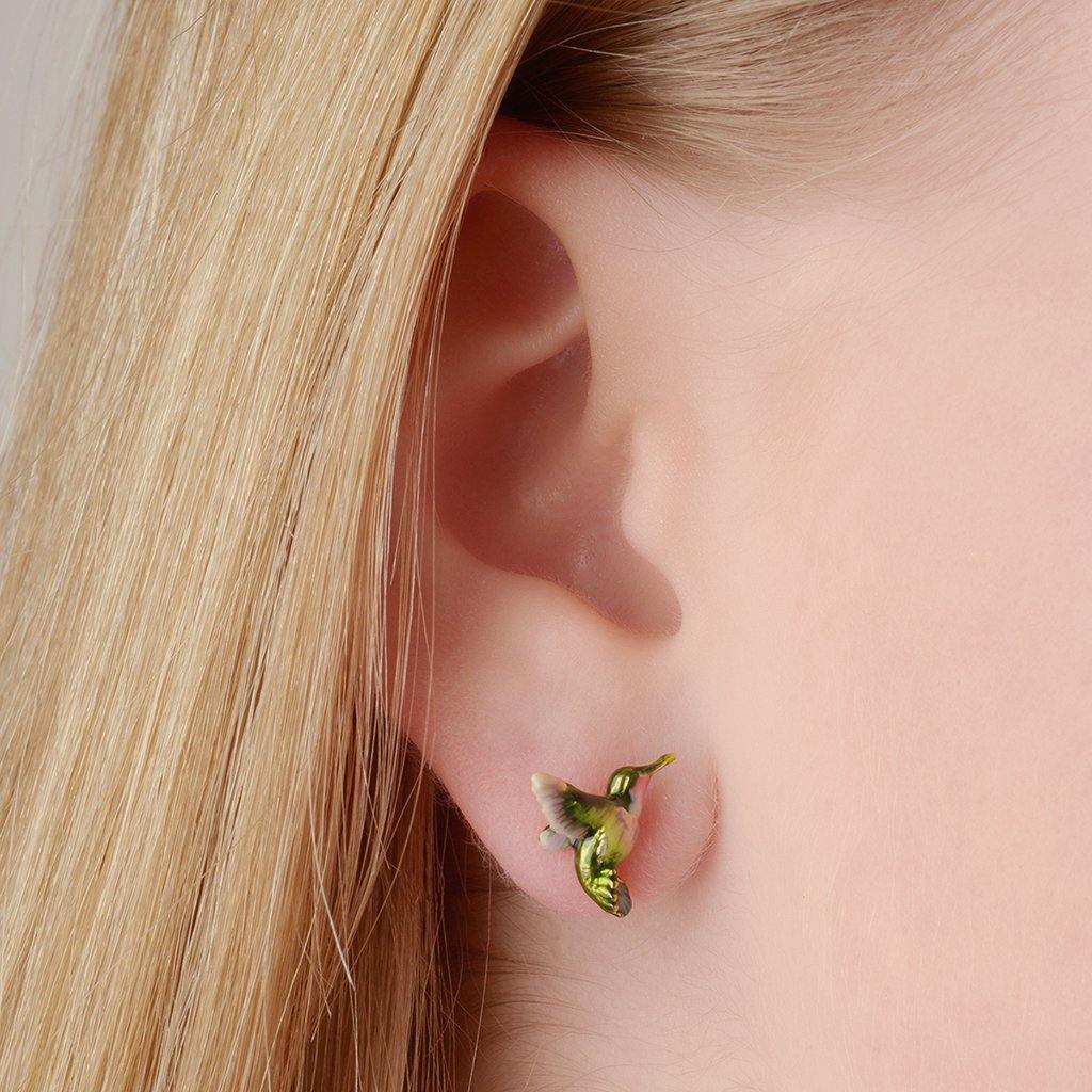 Hummingbird Stud Earrings - Insideout