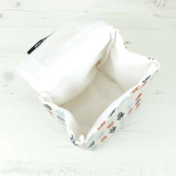 Insulated Lunch Bag Robot - Insideout